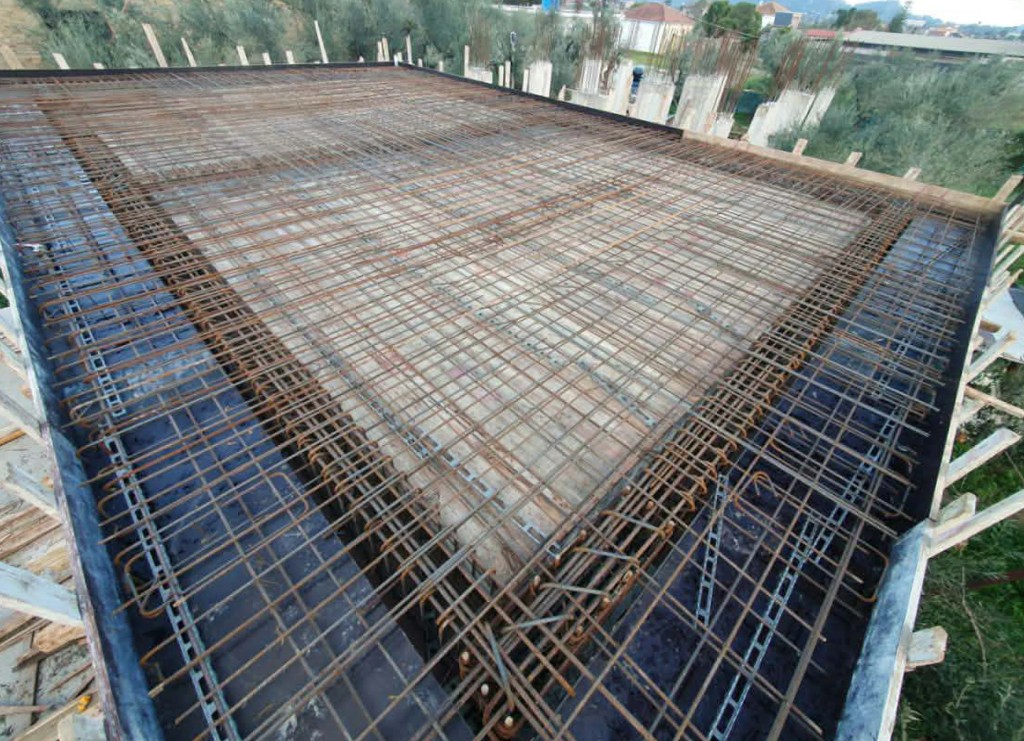 Επισκευές – πλάκα οπλισμός σκυροδέματος, Ζάκυνθος