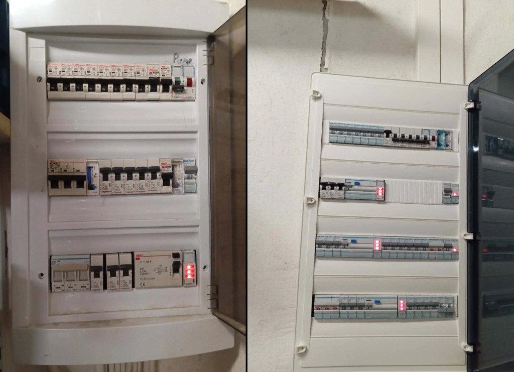 Ηλεκτρομηχανολογικές εγκαταστάσεις σε οικοδομή – καλώδια σε γυψοσανίδα – Ζάκυνθος