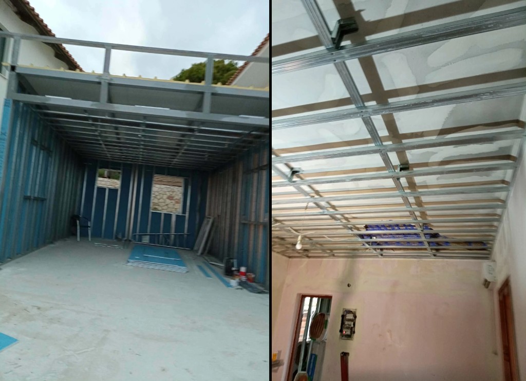 Κτίριο σύνθετα πάνελια και μεταλλικός σκελετός – Ζάκυνθος