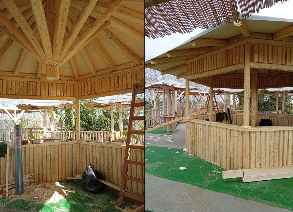 Ξύλινες κατασκευές εσωτερικού και εξωτερικού χώρου