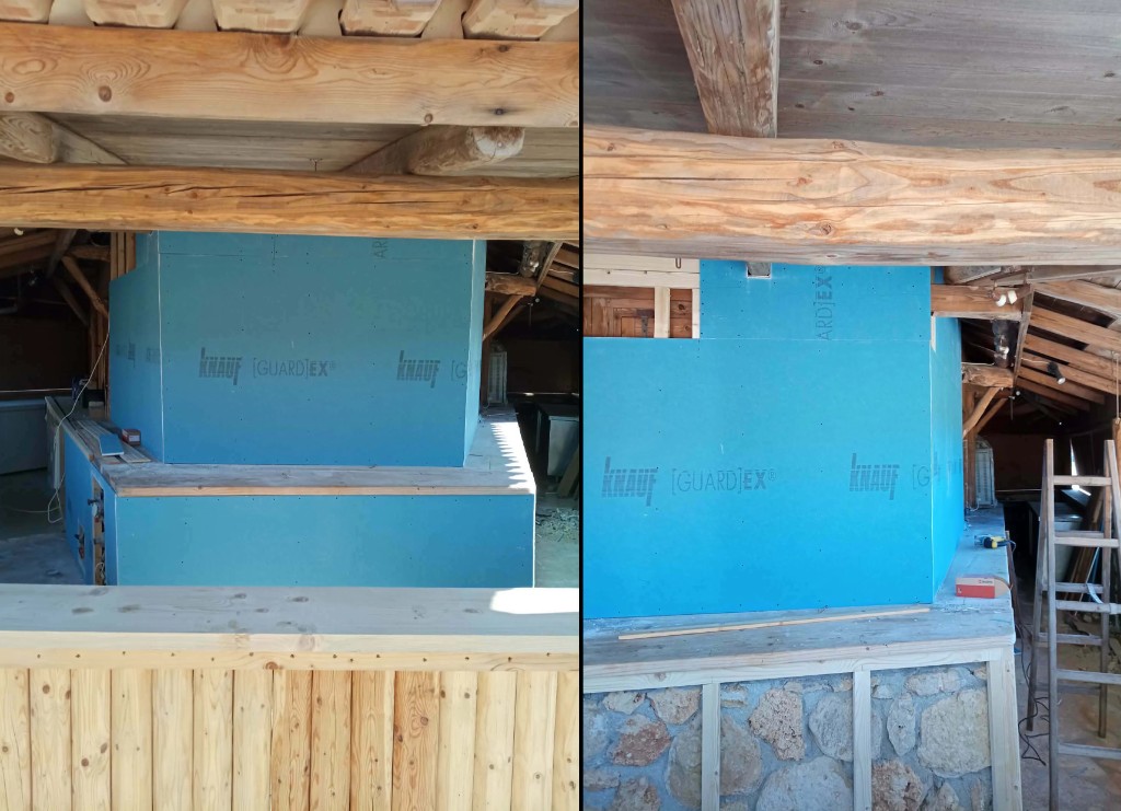 Ξύλινες στέγες – μόνωση και υγρομόνωση – Ζάκυνθος